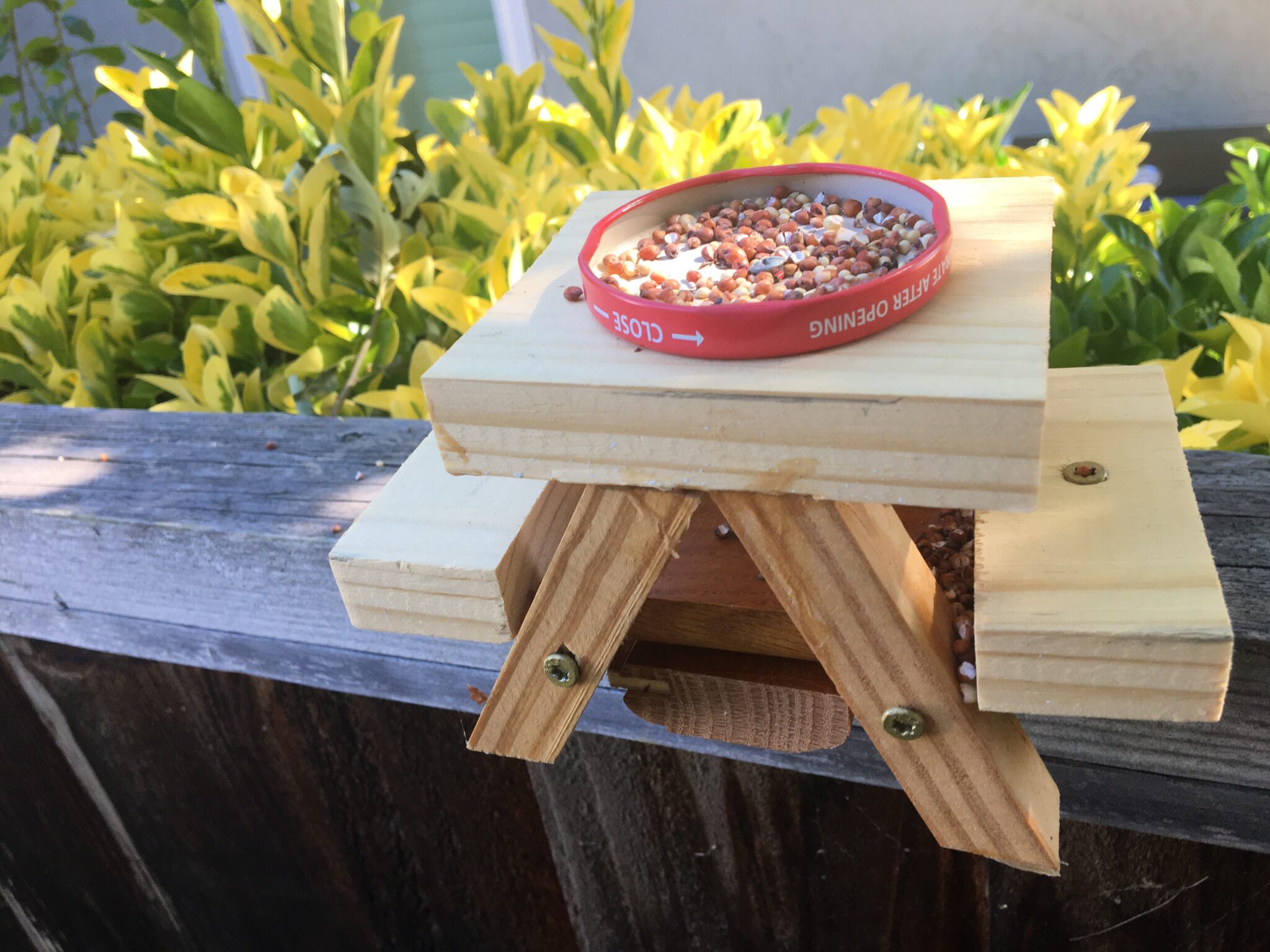 squirrel play wooden train table